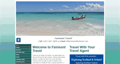 Desktop Screenshot of fairmonttravel.com